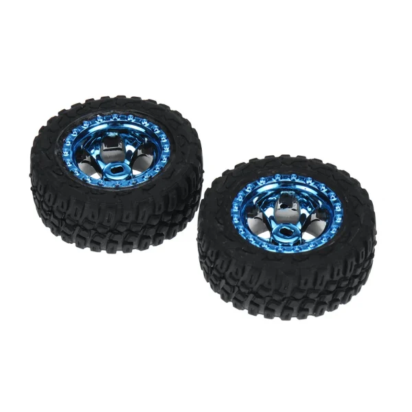 2PCS Wltoys 284161 1/28 RC Car Parts Tires Wheels Glued 2133 Vehicles Models Spare Accessories - Image 4