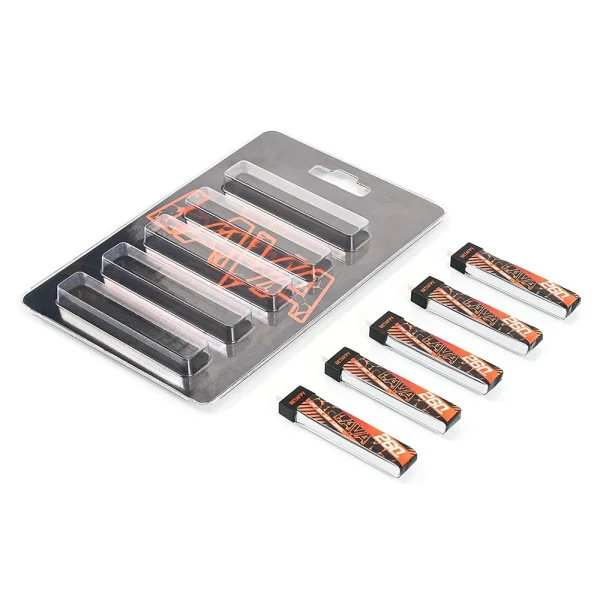 5 PCS /10 PCS BETAFPV 3.8V 260mAh 80C 1S LiHV Battery High Performance Z-Folding Process BT2.0 Connector for Air65 FPV Racing Drone - Image 2