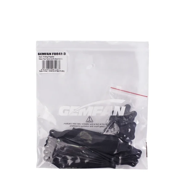 2 Pairs Gemfan 8041F 8041 8inch 3-Blade / 2-Blade Foldable Propeller Glass Fiber Nylon 5mm Hole  for Long Range FPV Racing Drone - Image 4