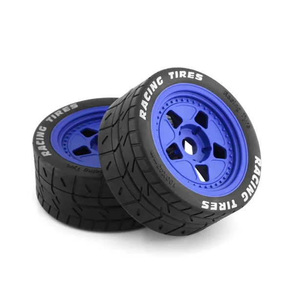 4PCS Off Road Tires Wheel 17mm Hex Hubs for 1/7 RC Racing Car Arrma Infraction Felony ZD KM RC Car Parts - Image 9