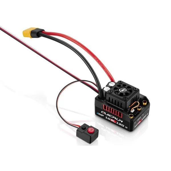 Hobbywing QuicRun WP-10BL120 G2 120A ESC 4S Waterproof 3652 3660 SL Motor 1/10 RC Car Parts - Image 2