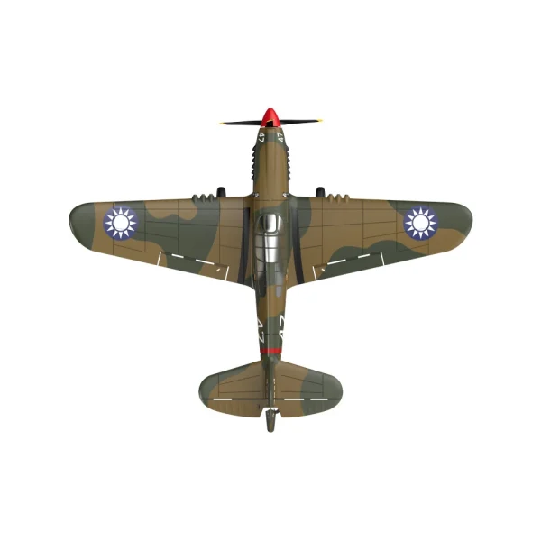 Eachine P-40 P40 Fighter V2 400mm Wingspan 2.4GHz 4CH EPP 6-Axis Gyro One-Key U-Turn Aerobatic RC Airplane BNF/RTF for Trainer Beginner - Image 4