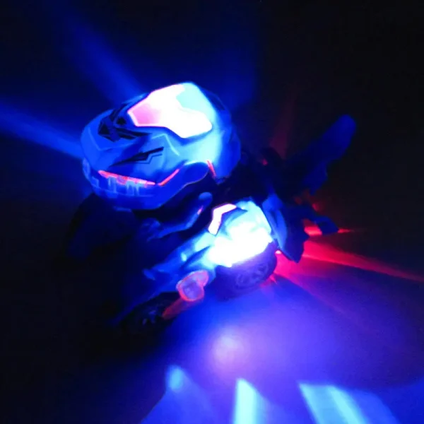 Electric Transforming T-Rex Dinosaur Car with Light Sound Animal Diecast Model Toys - Image 6