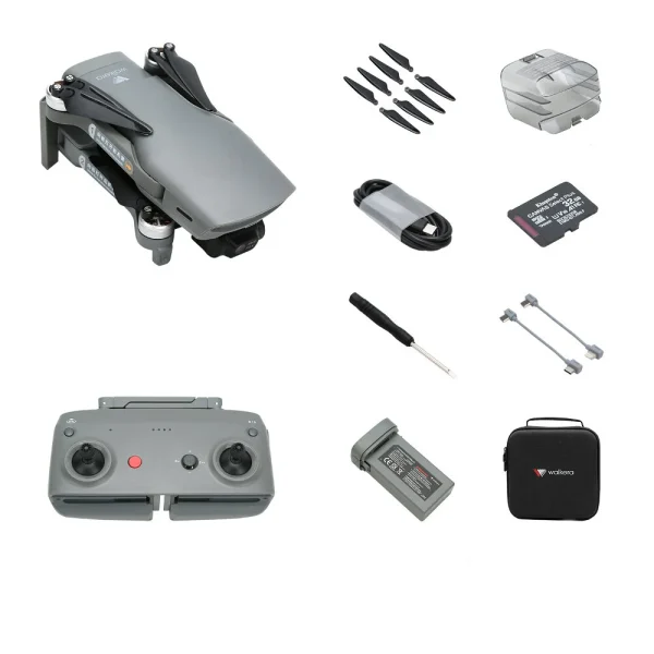 Walkera T210 Mini SE 4KM WIFI FPV GPS with 4K HD Camera 3-Axis Gimbal Voice Somatosensory Control 30mins Flight Time 249g Brushless RC Drone Quadcopter RTF - Image 7