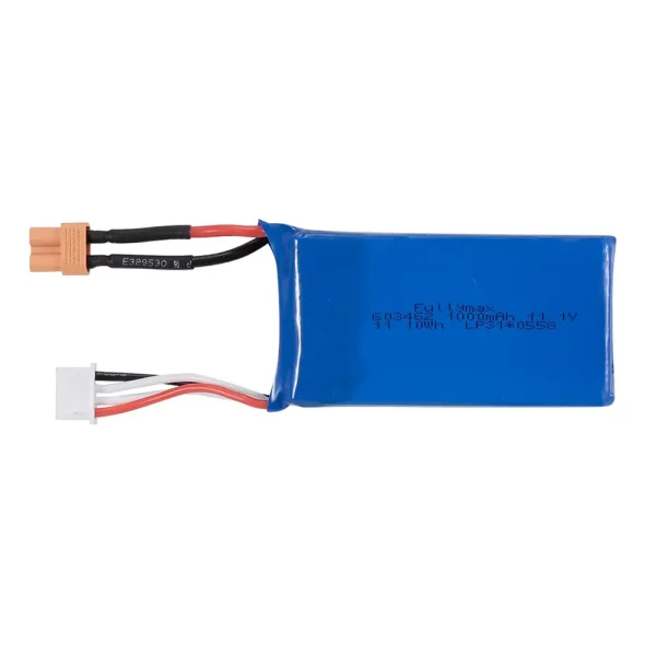 XK X450 VTOL RC Airplane Fixed Wing 3S 11.1V 1000mAh 20C Lipo Battery Lithium Battery - Image 2
