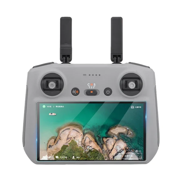 BRDRC RC / RC2 Remote Control Tempered Glass Protective HD AR Screen Enhancing Film Anti-Reflective Slim for DJI Mini 4 PRO / Mini 3 Controller - Image 5