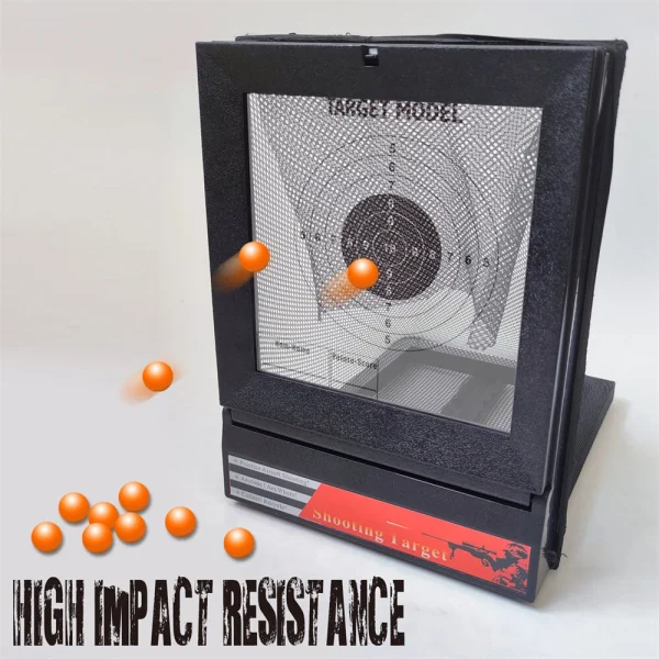Shooting Target Box Net Cloth CSGO Recycling Adult Practice Paper Targets Sling Collection Portable Foldable High Precision Scoring Toys - Image 3