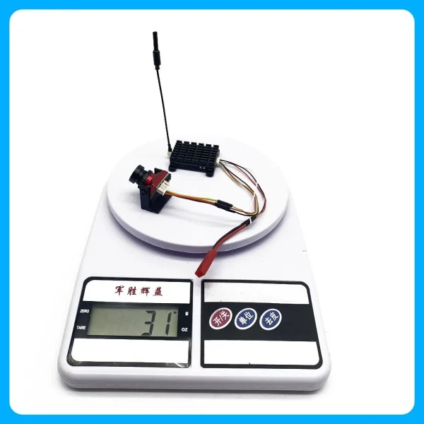 SLONWAKE 5.8G 48CH 1600mW Long Rangee FPV Transmitte VTX with 1500TVL AIO 130 Camera Support FatShark Protocol MMCX 2-4S Power for RC FPV Racing Drone - Image 6