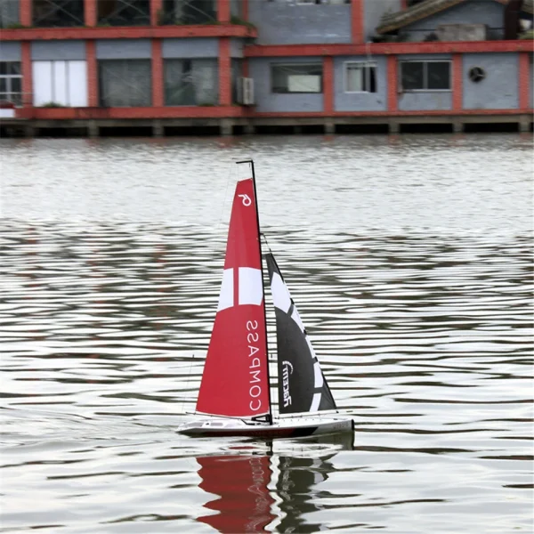 Volantexrc 791-1 65cm 2.4G 4CH RC Boat Compass Pre-assembled Sailboat Without Battery Toy - Image 8