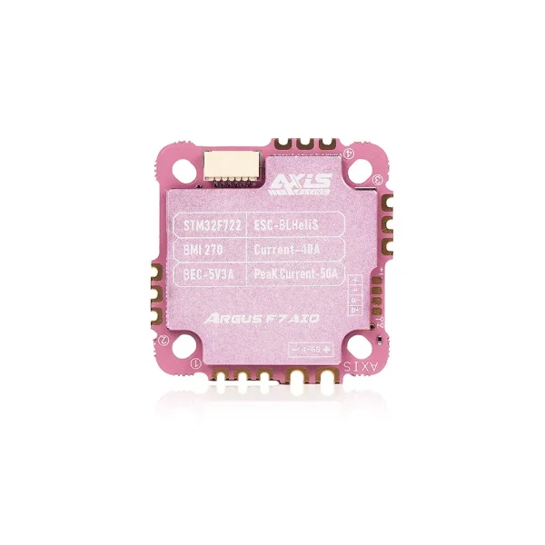 25.5x25.mm Axisflying Argus F7 Flight Controller AIO  40A 4-6S 4in1 Brushless ESC With Aluminum Shell Support DJI O3 Air Unit Vista for RC Drone FPV Racing