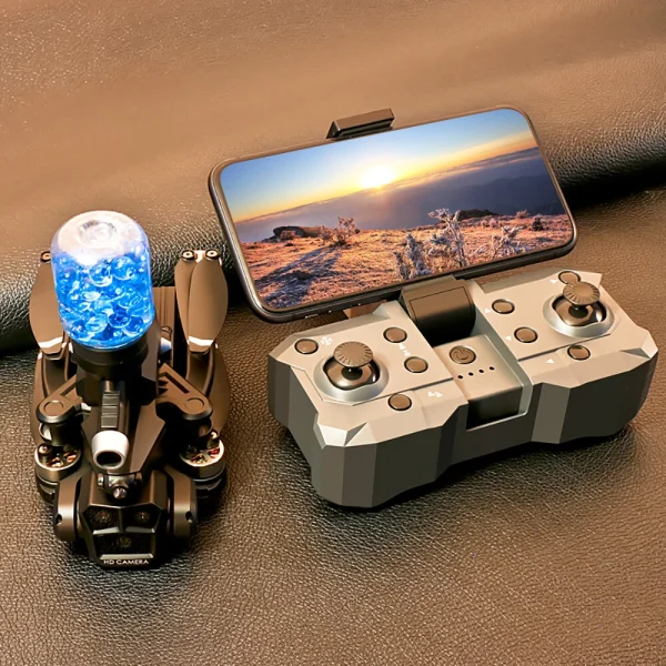 XKJ K11 MAX Three Camera WiFi FPV ESC 3 Lens with Water Bombs Launcher Optical Flow Positioning Brushless Foldable RC Drone Quadcopter RTF - Image 4