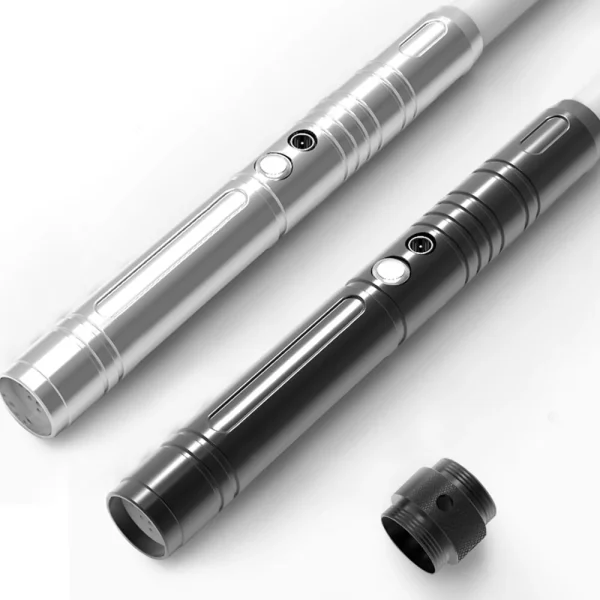 2-in-1 Metal Laser Sword with Hit Sound and Seven Color Lights Rechargeable Perfect for Cosplay and Role-play - Image 7