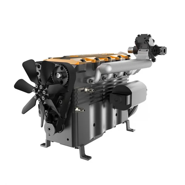 TOYAN FS-L400 14cc Inline 4 Cylinder 4 Stroke Water-Cooled Assembly Gas Engine Model for RC Model Car Ship Airplane Vehicles Boats Parts - Image 2