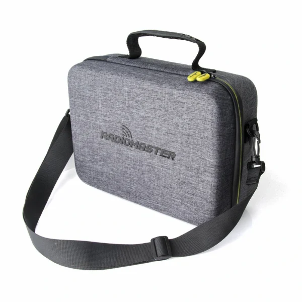 RadioMaster Radio Transmitter Large Fabric EVA Hard Zipper Shoulder Storage Carrying Protection Case for TX16S Transmitter with Folding Handle - Image 6