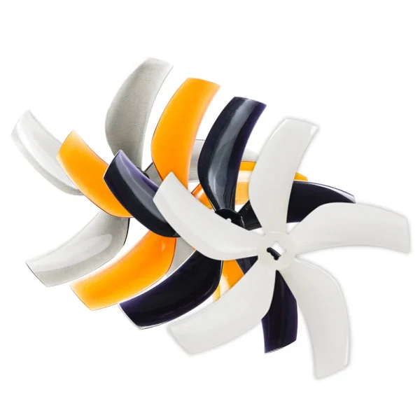 2Pairs/4Pairs /8Pairs Gemfan D90 3.5Inch 5-Blade Propeller 1.5mm Mounting Hole for FPV Racing RC Drone - Image 2