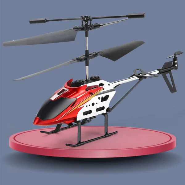 CX018 2.4G 3CH LED Remote Control Helicopter USB Charging RC Airplane Toy - Image 2