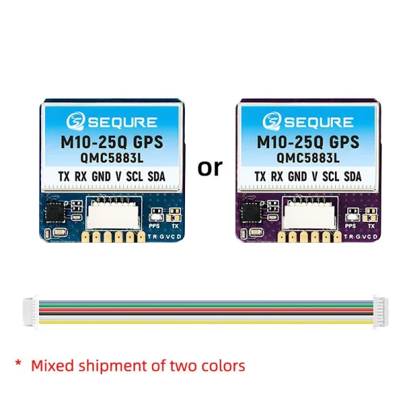 SEQURE M10-12 / M10-18 / M10-25Q M10 GPS Small Size Fast Positioning INVA BF Fixed-wing Racing Drone FPV Return QMC5883L Compass - Image 7