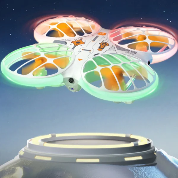 JJRC H122-YW WiFi FPV with HD Camera Intelligent Obstacle Avoidance Grid Full Protection Neon Colorful Child Gift RC Toys Drone Quadcopter RTF - Image 6