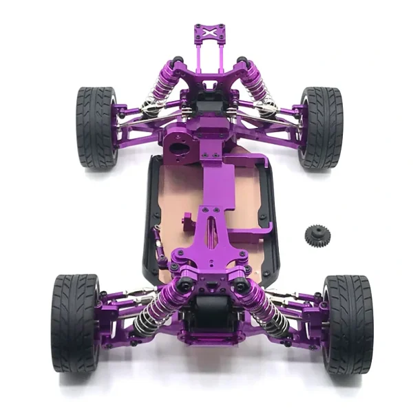 Upgrade Metal C Seat Steering Cup Swing Arm Central Drive Shaft For WLtoys 1/14 144010 144001 144002 RC Car Spare Parts - Image 9