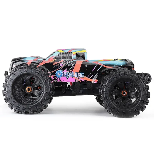 Eachine EAT02 1/8 Large RC Truck 90km/h High Speed Bigfoot RC Car 4WD 2.4G Brushless 2400mAh Off Road Truck Vehicle Model for Adults - Image 2