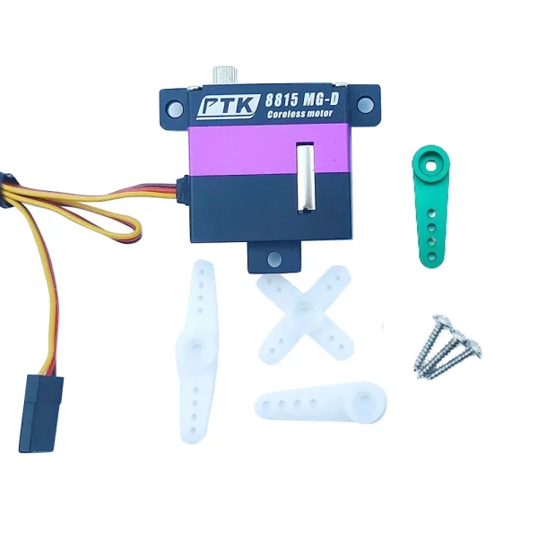 PTK 8815 MG-D 15KG Servo All Metal Geared Glider Fixed Wing RC Model Aircraft Programmable High Torque Waterproof Servo - Image 8