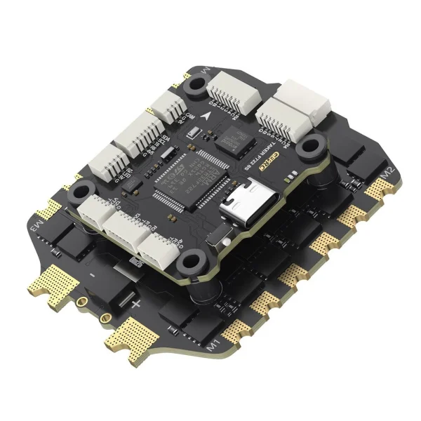 30.530.5mm GEPRC TAKER F722 OSD Flight Controller with 5V 12V BEC & 100A BL_S 3-8S 4in1 Brushless Stack for RC FPV Racing Drones - Image 4