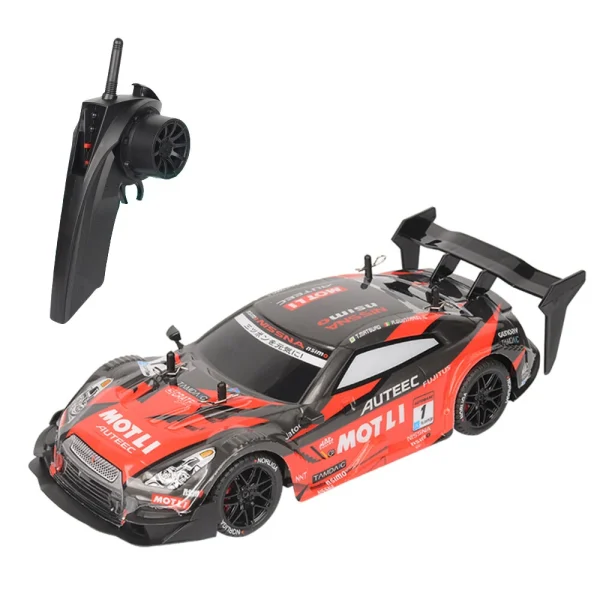 1/14 2.4G 4WD Drift RC Car High Speed LED Light On-Road Racing Remote Control Vehicles Models Multi Player Competiton Toys - Image 3