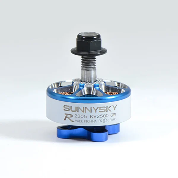 Sunnysky E-R2205 2205 2300KV 2500KV 3-4S Brushless Motor 5mm Shaft for RC Drone FPV Racing - Image 2