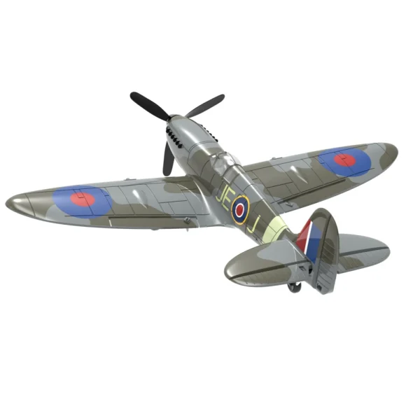 Eachine Spitfire V2 2.4GHz EPP 400mm Wingspan 6-Axis Gyro One-Key U-Turn Aerobatic Mini RC Airplane BNF/RTF Compatible DSM S-BUS Protocol for Trainer Beginner - Image 2