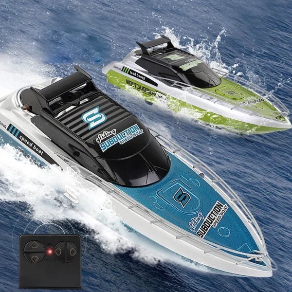777-582 2.4G RC Boat Waterproof Remote Control Ship High Speed Vehicles Cruiser Models - Image 5