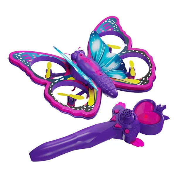4DRC V40 Butterfly Intelligent Gravity Sensor Obstacle Altitude Hold Mode 360 Filp Colorful LED Lighting Toys Kids Gift 2.4G 4CH 6-Axis RC Drone Quadcopter RTF - Image 8