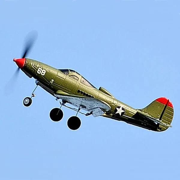 TOP RC HOBBY 402mm Mini P39 2.4G 4CH 6-Axis Gyro One Key Aerobatics U-Turn EPP Scaled Warbird RC Airplane RTF for Beginners Compatible OpenTX Transmitter - Image 2