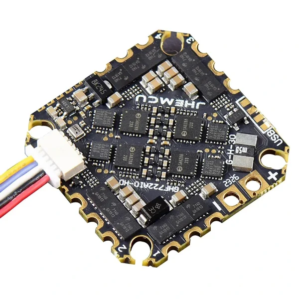 25.5x25.5mm JHEMCU GHF722AIO HD F7 OSD BlackBox Flight Controller with 5V BEC 40A BL_S 4in1 ESC 2-6S Support DJI O3 HD Digital System for RC FPV Racing Drone - Image 2