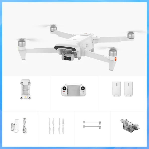 FIMI X8 TELE Beyond Vision Wide Angle Tele Camera 30X ZOOM 4K 60fps 10KM FPV Super Night Video RC Drone Quadcopter RTF - Image 4