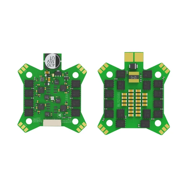 30.5x30.5mm iFlight BLITZ ATF435 Flight Controller with 5V 9V BEC Output & E55S 55A BL_S 4IN1 ESC Stack for RC FPV Racing Drone - Image 5