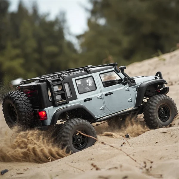 HB Toys RTR R1604/5/6 1/16 2.4G 4WD RC Car Full Proportional Rock Crawler LED Light Off-Road Climbing Truck Vehicles Models Toys - Image 9