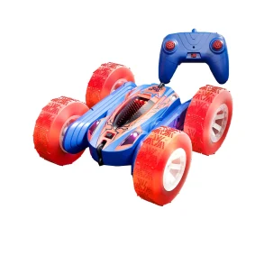 X-Power S028 2.4G 4WD Stunt RC Car Off-Road 360Rotating Driving Double Sided LED Light Music Remote Control Vehicles Models Indoor Outdoor Toys Birthday Xmas Gift