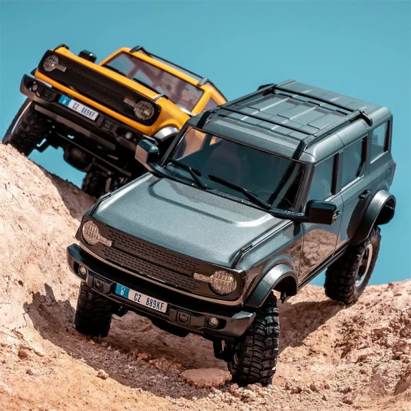 FMS EazyRC for BRONX RTR 1/18 2.4G 4WD RC Car 4x4 Off Road Climbing Truck Rock Crawler LED Lights Mini Simulation Vehicle Electric Remote Control Model Kids Adult Toys - Image 5