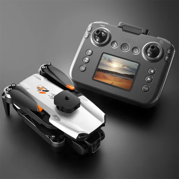 YLR/C S119 WiFi FPV with LCD Screen Controller HD Dual Camera Servo Gimbal 360 Obstacle Avoidance Brushless Foldable RC Drone Quadcopter RTF - Image 2
