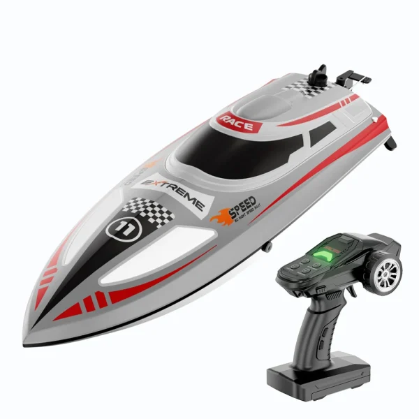 Flytec V003 RTR 2.4G 30km/h RC Boat High Speed Competitive Racing LED Lights Waterproof Auto Capsize Reset Self-Righting 3 Speed Ultra Long Using Time Water Cooling System Vehicles Models Toys - Image 4