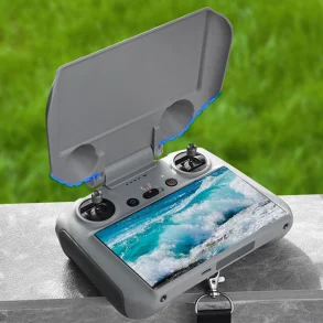 BRDRC 2-in-1 RC Screen Remote Controller Sun Shade Hood Sunshade Protection Cover Shell Case Joystick Protector for DJI Mini 3 PRO Drone
