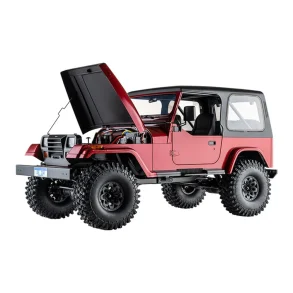 FMS ROCHOBBY Mashigan RS Red RTR 1/10 2.4G 4WD RC Car Rock Crawler Off-Road Climbing Monster Truck LED Light Metal Gear Frame Full Proportional Vehicles Models Toys