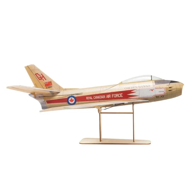 MinimumRC F-86 Sabre Golden Hawk 30mm EDF 3CH 1S 380mm Wingspan RC Airplane KIT+EDF - Image 8