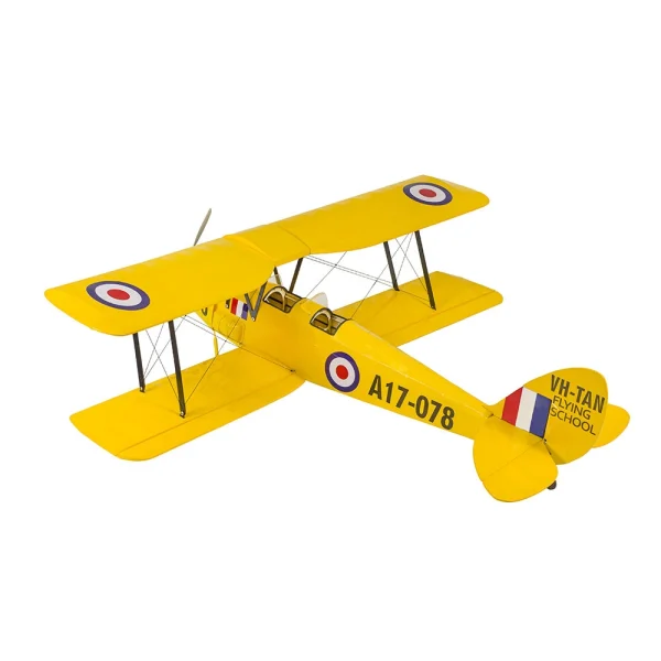 Dancing Wings Hobby SCG39 Tiger Moth ARF 800mm Wingspan Balsa Wood RC Airplane KIT/KIT+Power Combo - Image 2