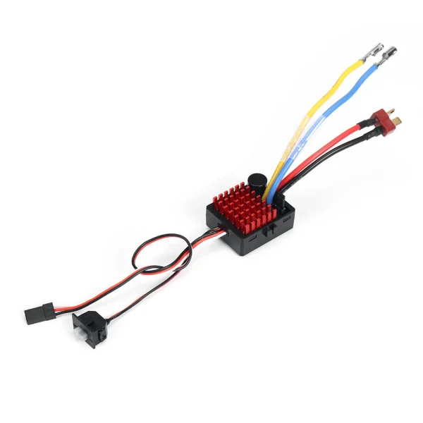 FLYUEACE 6860 Brushed ESC 60A Waterproof Crawler Speed Controller with BEC RC Vehicles Cars Boats Tanks Models Parts - Image 3