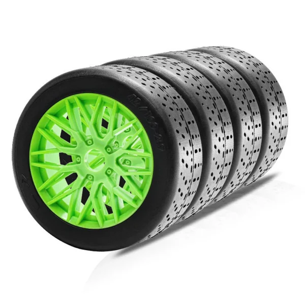 4PCS Wheel Hub Rubber Tires for 1/8 ARRMA 1/7 Infraction 6S F1 Limitless RC Car Vehicle Models Parts - Image 6
