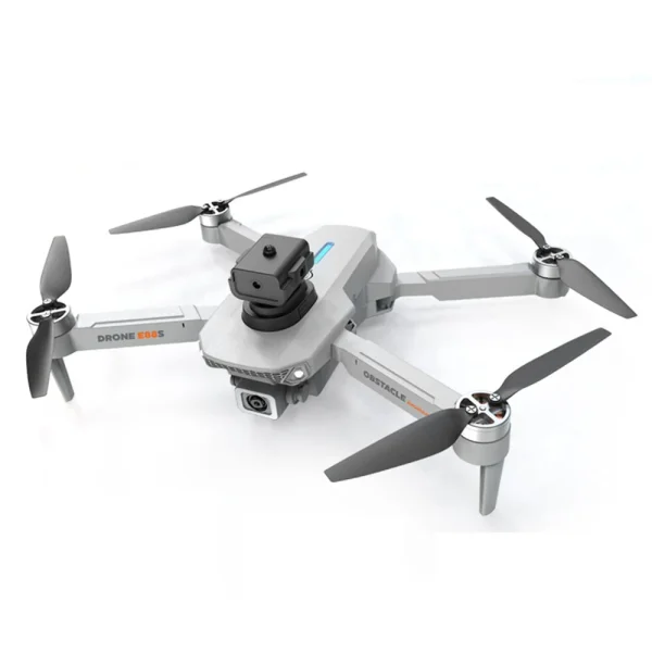 XKJ E88S Mini WiFi FPV with HD Dual Camera 360 Obstacle Avoidance Optical Flow Positioning Brushless Foldable RC Drone Quadcopter RTF - Image 4