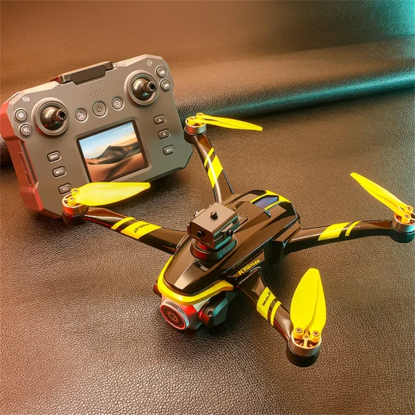 XKJ K15 MAX WiFi FPV with LCD Screen Controller HD Dual Camera Servo Gimbal 360 Obstacle Avoidance Brushless RC Drone Quadcopter RTF - Image 2