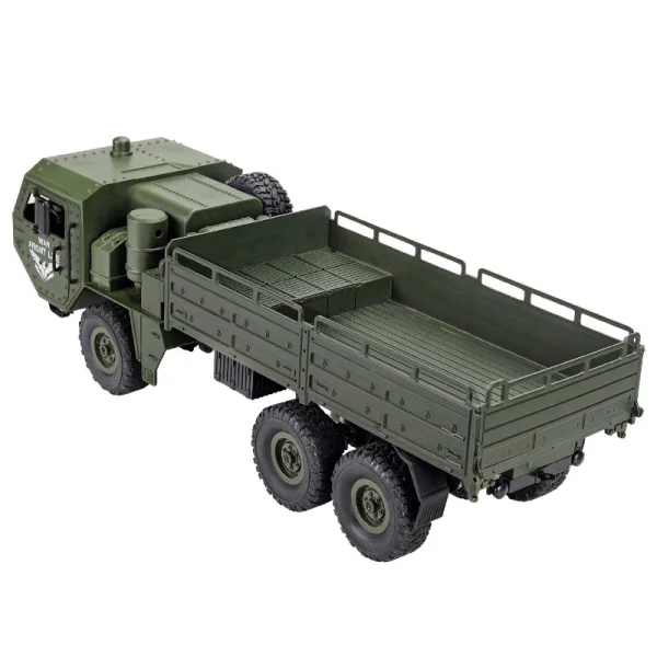 JJRC Q75 1/16 2.4G 6WD RC Car Military Truck Electric Off-Road Vehicles RTR Model - Image 2