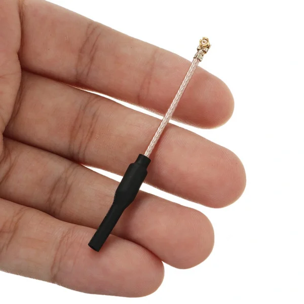 2pcs HGLRC 9cm 90mm 5.8G 2dBi U.FL IPEX IPX Omni Directional Linear Brass FPV Antenna RG178 For RC Drone - Image 4